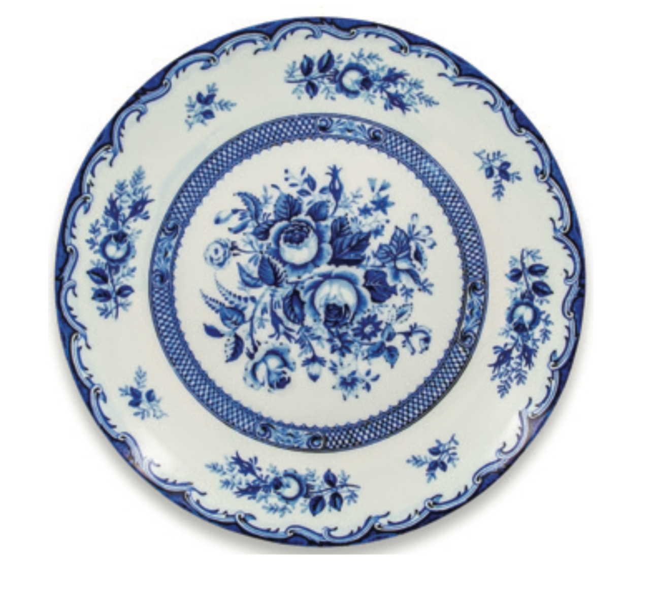 Toile Blue Dinnerware