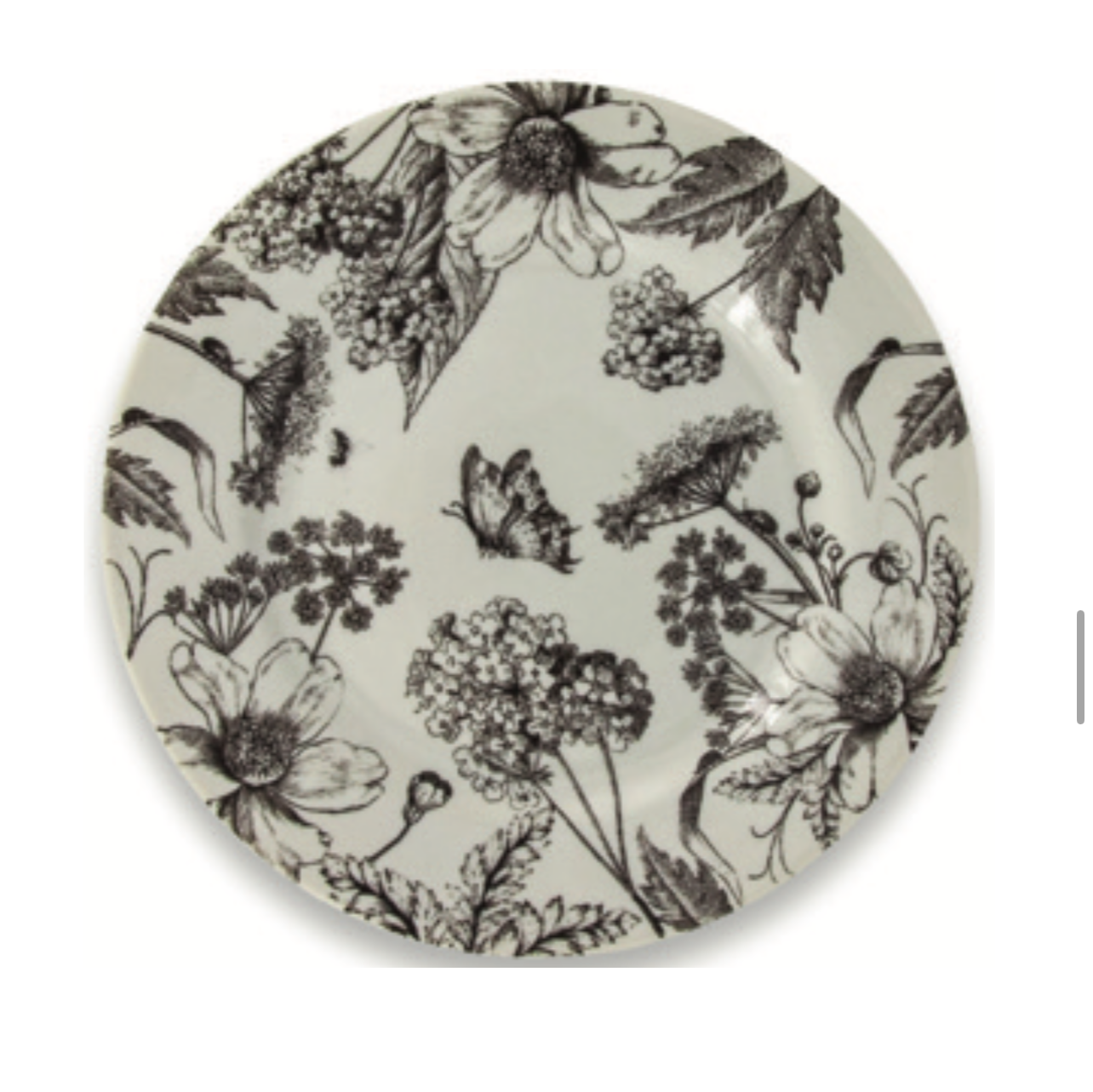 Luisa Black & White Dinnerware